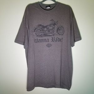 🔥 Harley Davidson Korea Wanna Ride T-shirt